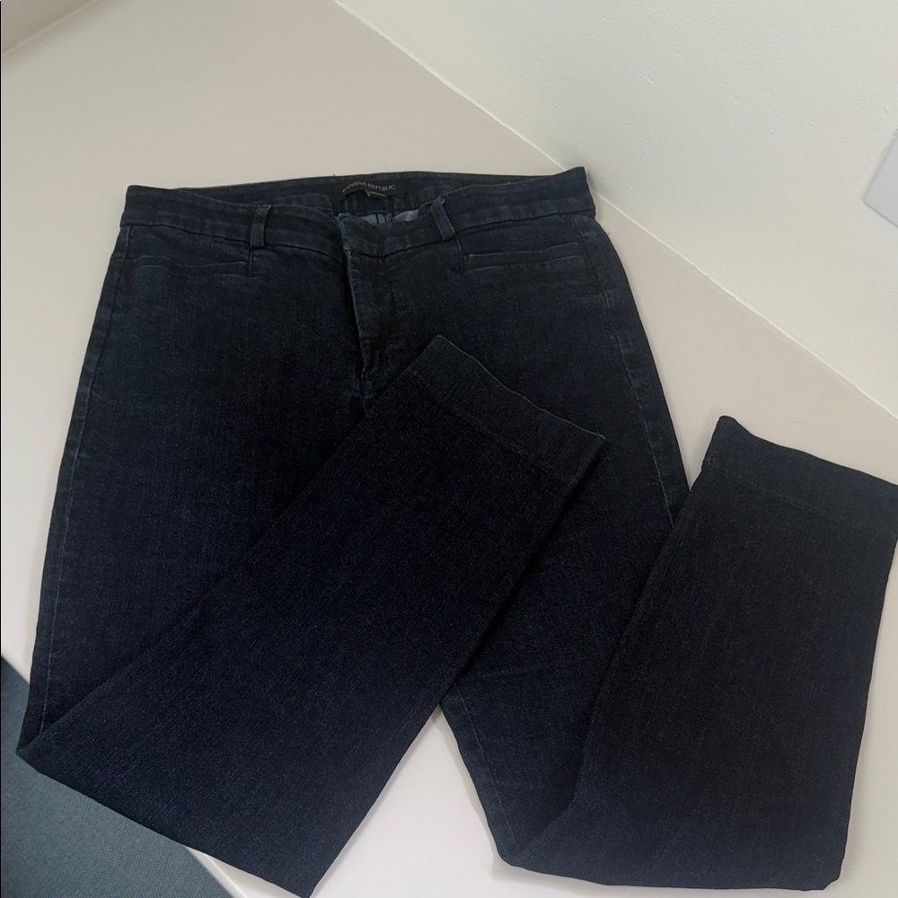 Banana Republic sloan trouser style Ankle & Cropped Jeans